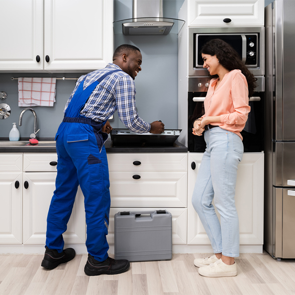 what kind of warranty do you offer on your cooktop repair services in Dunbar